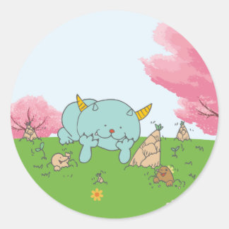 4月モンスターシール RONDE STICKER