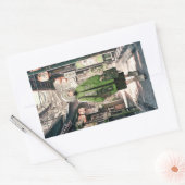 【4枚セット】Green JK シール｜寿司娘 GenerativeAI Rechthoekige Sticker (Envelop)