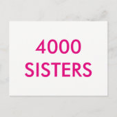 4000 Zussen Briefkaart (Voorkant)