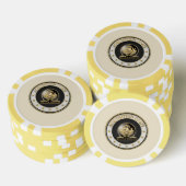 [400] Acquisition Corps (AAC) Regimental Insignia Poker Chips (Opstapeling)