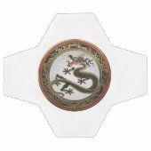 [400] Black and Gold Sacred Eastern Dragon Voetbal (Enkel)