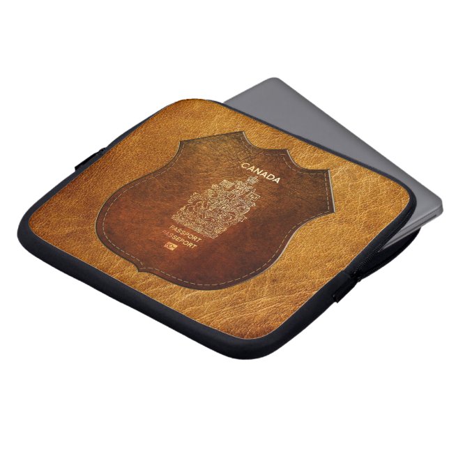 [400] Canadees Hoesje Laptop Sleeve (Voorkant top)