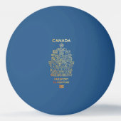[400] Canadees Hoesje Pingpongbal (Achterkant)