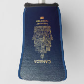 [400] Canadees Hoesje voor paspoorten Golfheadcover (Draai 90)