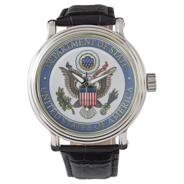 [400] Embleem van het Department of State (DoS) va Horloge (Voorkant)