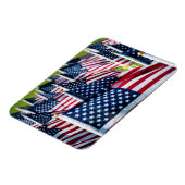 400 flags waving product in a field magneet (Linkerzijde)