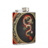 [400] Golden Chinese Dragon Fucanglong Heupfles (Rechts)
