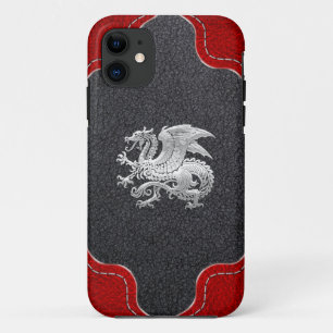 [400] IJslandse draak, Landvætir [Silver] Case-Mate iPhone Case