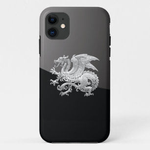 [400] IJslandse draak, Landvætir [Silver] Case-Mate iPhone Case