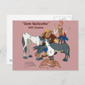 400 jaar Don Quichot @QUIXOTEdotTV Briefkaart (Voorkant / Achterkant)