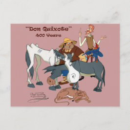 400 jaar Don Quichot @QUIXOTEdotTV Briefkaart