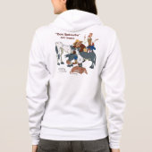 400 jaar Don Quichot @QUIXOTEdotTV Hoodie (Achterkant)