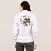 400 jaar Don Quichot @QUIXOTEdotTV Hoodie (Achterkant volledig)