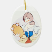 400 jaar met Dulcinea&Don Quichote @QUIXOTEdotTV Keramisch Ornament (Achterkant)