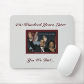 400 jaar Obamas Mousepad Muismat (Met muis)