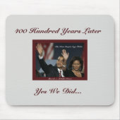 400 jaar Obamas Mousepad Muismat (Voorkant)