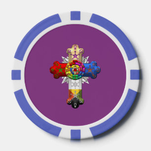 [400] Rosy Cross (Roos Croix) Poker Chips