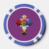 [400] Rosy Cross (Roos Croix) Poker Chips (Achterkant)