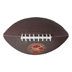 [400] Sacred Gold Octopus in Defensief Posture American Football