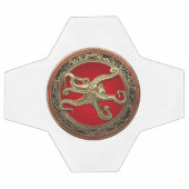 [400] Sacred Gold Octopus in Defensief Posture Voetbal (Enkel)