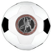 [400] Sacred Silver Octopus in Defensief Posture Voetbal (Gedraaid)