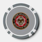 [400] Scottish Rite Double-kopeagle Pokerchips (Achterkant)