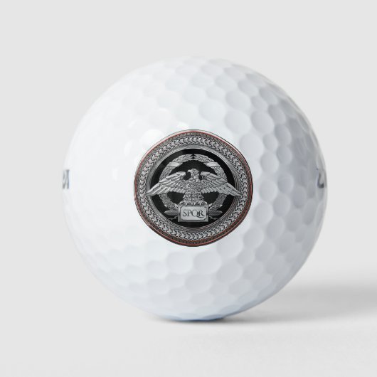 [400] Silver Roman imperial Eagle over de medaille Golfballen (Voorkant)