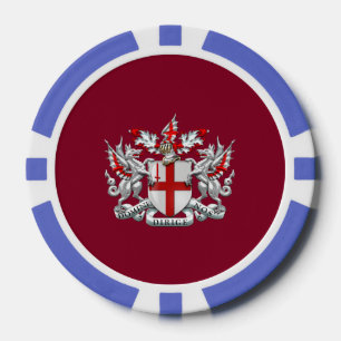 [400] Stad Londen - Wapenschild Pokerchips