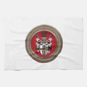 [400] Teutonische wapenschild Theedoek