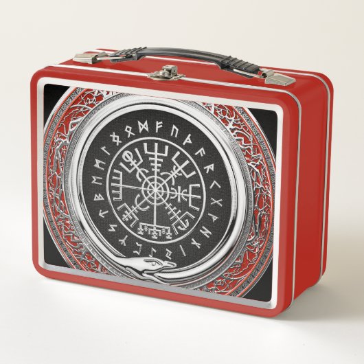 [400] Vegvisir - Viking Silver Magic Runass (Voorkant)