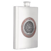 [400] Vegvisir - Viking Silver Magic Runass Flacon (Rechts)