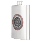 [400] Vegvisir - Viking Silver Magic Runass Flacon (Links)