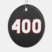 400 Zahl Keramisch Ornament (Links)