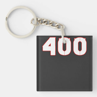 400 Zahl Sleutelhanger