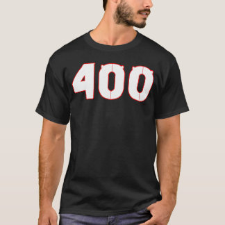 400 Zahl T-shirt