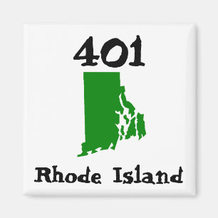 401, Area Code of Rhode Island Magneet