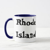 401, netnummer van Rhode Island! Mok (Links)
