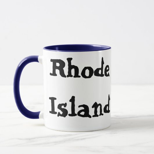 401, netnummer van Rhode Island! Mok (Links)