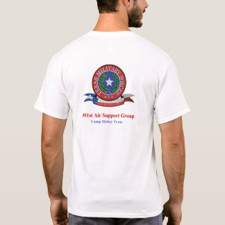 401e militaire strijdkrachten van de ASG Texas T-shirt