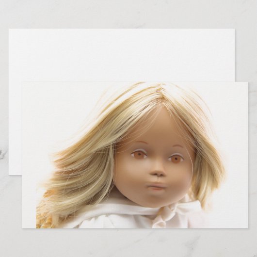 40223 Sasha Baby Puppe Irka Briefpapier (Voorkant / Achterkant)