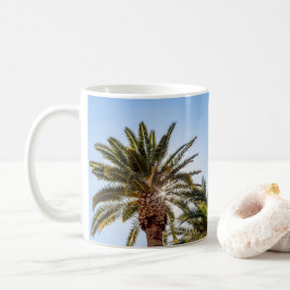 4024-palmboom met Sunburst Coffee Mok