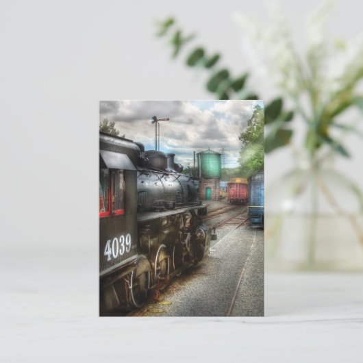 4039 - Op de werf Briefkaart (Staand voorkant)