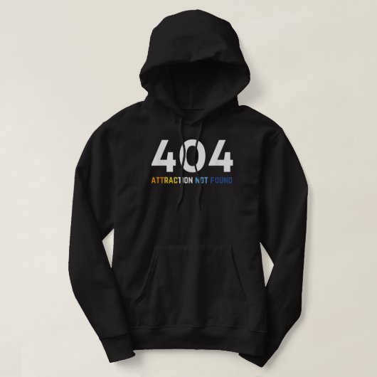 404 Aansluiting niet gevonden, Funny Aroace Pride, Hoodie (Design voorkant)