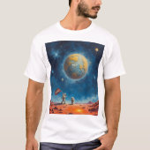 404 Astronaut Galaxy T-shirt (Voorkant)