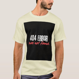 404 Fout Mannen T-shirt