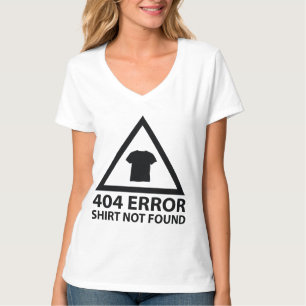 404 Fout: Shirt niet gevonden