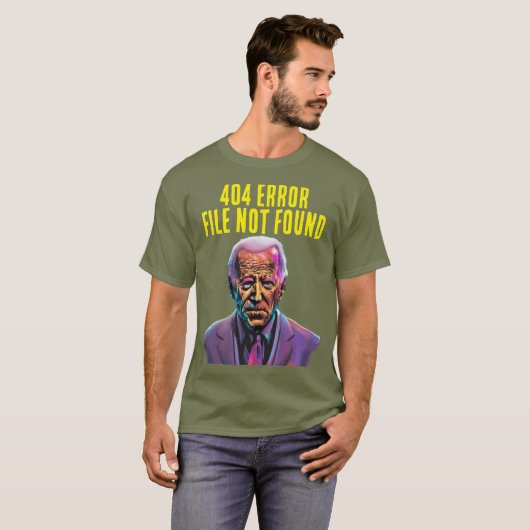 404 FOUT T-SHIRT (Voorkant volledig)