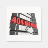 404 Foutbericht op de website niet gevonden Servet (Voorkant)