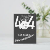 404 GEEN VERBINDING BRIEFKAART (Staand voorkant)