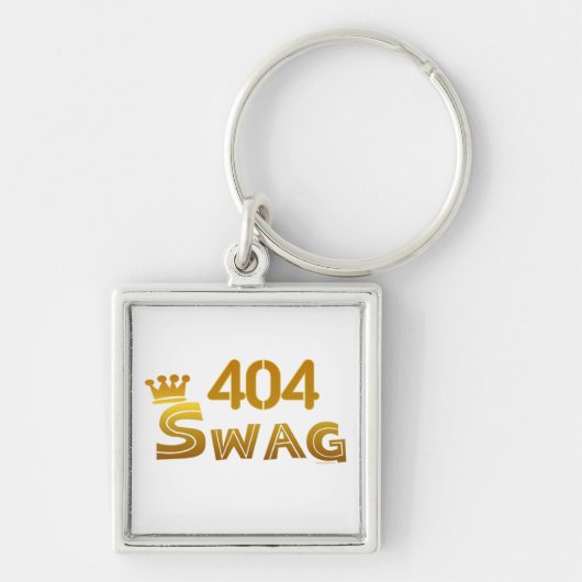 404 Georgia Swag Sleutelhanger (Voorkant)